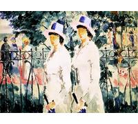 POSTERIIk Vintage Print Pop Art Landscape Artwork the Sisters by Kazimir Severinovich Malevich Art Prints for Office Home Decor 60x90cm