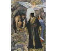 POSTERIIk Vintage Print Pop Art Landscape Artwork William Shakespeare the Tempest by Artus Scheiner Art Prints for Office Home Decor 60x90cm
