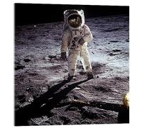 Posterlounge 1st steps of human on Moon Acrylic print by NASA 40 x 40 cm Wall art Wall decor