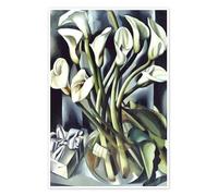 Posterlounge Arum Poster by Tamara de Lempicka 40 x 60 cm Green Wall art Wall decor