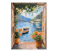 Posterlounge August afternoon Poster by DejaReve 50 x 70 cm Colourful Wall art Wall decor