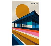 Posterlounge Berlin 68 Acrylic print by Bo Lundberg 20 x 30 cm Colourful Wall art Wall decor
