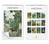 Posterlounge by Henri Rousseau Wall calendar Henri Rousseau calendar - Jungle Visions 2026 32 x 50 cm