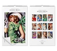 Posterlounge by Tamara de Lempicka Wall calendar Tamara de Lempicka Wall Calendar - Art Deco Muses 2026 25 x 40 cm
