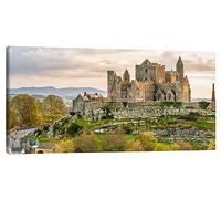 Posterlounge Castle 'Rock of Cashel', Ireland Canvas print by Olaf Protze 80 x 40 cm Wall art Wall decor