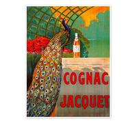 Posterlounge Cognac Jacquet Poster by Camille Bouchet 13 x 18 cm Green Wall art Wall decor