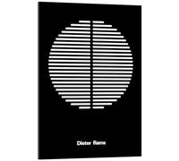 Posterlounge Dieter Rams Acrylic print by THE USUAL DESIGNERS 13 x 18 cm Black Wall art Wall decor
