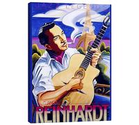 Posterlounge Django Reinhardt Canvas print | 30 x 40 cm by Roger Pearce Wall art Wall decor