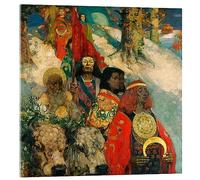 Posterlounge Druids bringing in the Mistletoe Acrylic print by Edward Atkinson Hornel 60 x 60 cm Wall art Wall decor