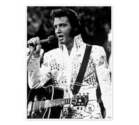 Posterlounge Elvis Presley With on Stage Poster