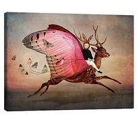Posterlounge Enjoy the Ride Canvas print by Catrin Welz-Stein 40 x 30 cm Wall art Wall decor