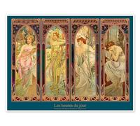 Posterlounge Les heures du jour (The Four Times of the Day) Poster