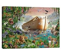 Posterlounge Noah's Ark Canvas print by Adrian Chesterman 90 x 70 cm Wall art Wall decor