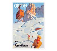 Posterlounge Ortisei - Val Gardena Poster