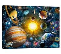 Posterlounge Our Solar System Canvas print by Adrian Chesterman 40 x 30 cm Wall art Wall decor