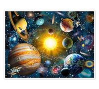 Posterlounge Our Solar System Poster by Adrian Chesterman 40 x 30 cm Wall art Wall decor