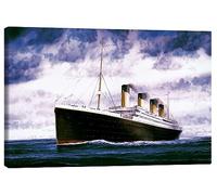 Posterlounge RMS Titanic Canvas print by Francis Mastrangelo 60 x 40 cm Wall art Wall decor