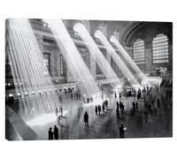 Posterlounge Sunbeams into Grand Central Station Canvas print