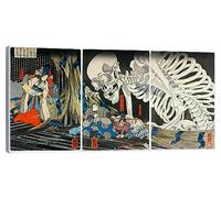 Posterlounge Takiyasha the Witch and the Skeleton Spectre Canvas print
