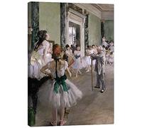 Posterlounge The Ballet Class Canvas print by Edgar Degas 30 x 40 cm Wall art Wall decor