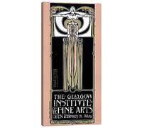 Posterlounge The Glasgow school Canvas print by Charles Rennie Mackintosh 40 x 80 cm Wall art Wall decor