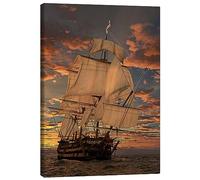Posterlounge The HMS victory Canvas print