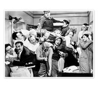 Posterlounge The Marx Brothers, 1935 Poster | 80 x 60 cm Black and white Wall art Wall decor
