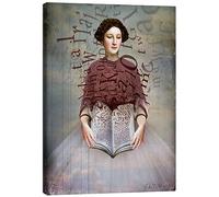 Posterlounge The Storybook Canvas print by Catrin Welz-Stein 50 x 70 cm Wall art Wall decor