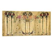 Posterlounge The wassail Acrylic print by Charles Rennie Mackintosh 40 x 20 cm Beige Wall art Wall decor