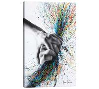 Posterlounge To Never Let Go Canvas print by Ashvin Harrison 60 x 90 cm Colourful Wall art Wall decor