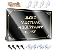 Posters Decorations For Bedroom Aesthetic Vintage Wall Decor | Best Virtual Assistant Ever Old-fashioned Reusable For Gym Home Decoration(30X40CM)