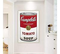 Posters,Murals,Posters And Prints,《Campbell'S Soup Cans》Pop Art Canvas Oil Painting Artwork Poster Decorative Picture Wall Decor Decoration,For Bedroom Walls Adult,Posters Aesthetic Edgy _40X60Cm