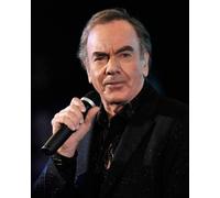 posters Neil Diamond Close Up In Black 28 cm x43cm 11inx17in