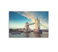 Posters of Places of Interest Tower Bridge, London Poster Decorative Painting Canvas Wall Posters And Art Picture Print Modern Family Bedroom Decor Posters 20x30inch(50x75cm)