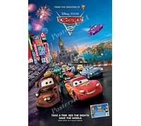 Posters USA - Disney Cars 2 Movie Poster GLOSSY FINISH - FIL005 (24" x 36" (61cm x 91.5cm))