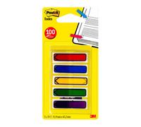 PostIt Index Arrows 12mm 100 Tabs 5 Clrs