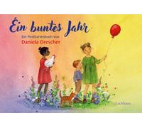 Postkartenbuch 'Ein buntes Jahr' by Drescher, Daniela-Daniela-Drescher, New.