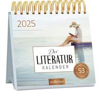 Postkartenkalender Der Literaturkalender 2025