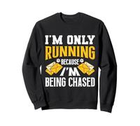 Postman I'M ONLY RUNNING BECAUSE I'M BEING CHASED Postmen Sweatshirt