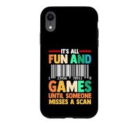 Postman | It's All Fun And Games Until Someone Misses A Scan Case for iPhone XR