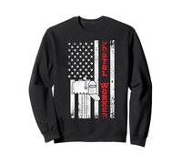 Postman Mailman American Flag Vintage Mailbox Postal Worker Sweatshirt