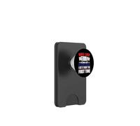 Postman Mailman Female Girl Mail Lady Of Course I Don’T Work PopSockets PopWallet for MagSafe