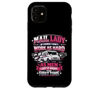 Postman Mailman Female Girl Mail Truck Mail Lady Of Course I Case for iPhone 11