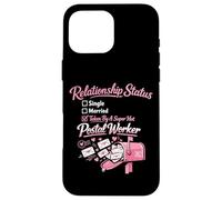 Postman Mailman Girlfriend Mailbox Relationship Status Case for iPhone 16 Pro Max