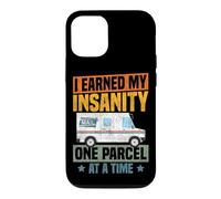 Postman Mailman I Earned My Insanity One Parcel At A Time Case for iPhone 12/12 Pro