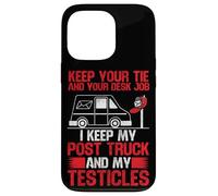 Postman Mailman Keep Your Tie And Your Desk Job I Keep My Case for iPhone 13 Pro