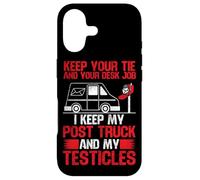 Postman Mailman Keep Your Tie And Your Desk Job I Keep My Case for iPhone 17