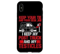 Postman Mailman Keep Your Tie And Your Desk Job I Keep My Case for iPhone XS Max