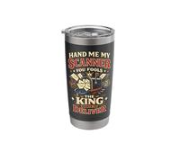 Postman Mailman King Mailbox Hand Me My Scanner You Fools Stainless Steel Insulated Tumbler