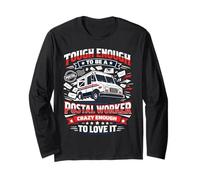 Postman Mailman Mail Truck Tough Enough to Be A Postal Long Sleeve T-Shirt